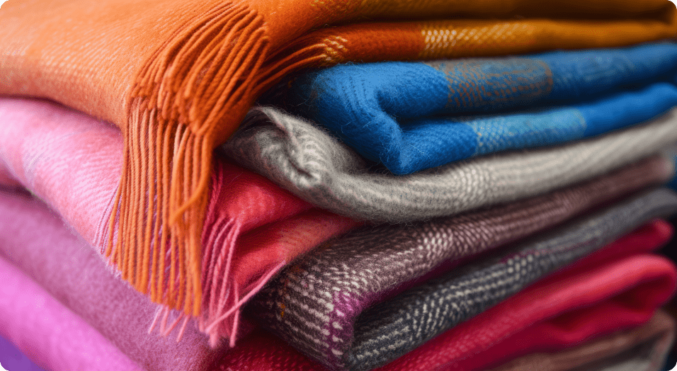 Confección de productos con lana de alpaca