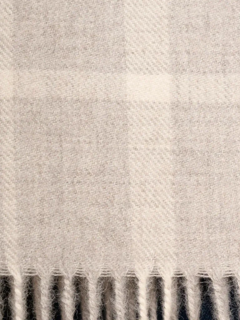 Mamasara alpaca corporative selection scarf light grey white