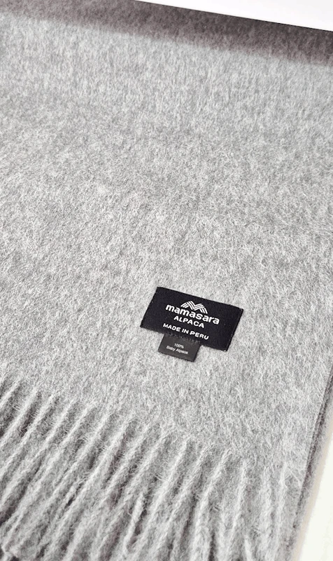 Mamasara Alpaca scraf gray